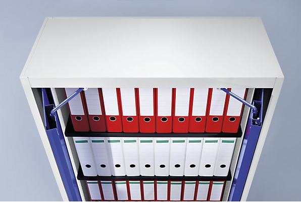 Produktbild Mauser Stahlschrank mit Einschwenktüren (95 x 42 x 195 cm)