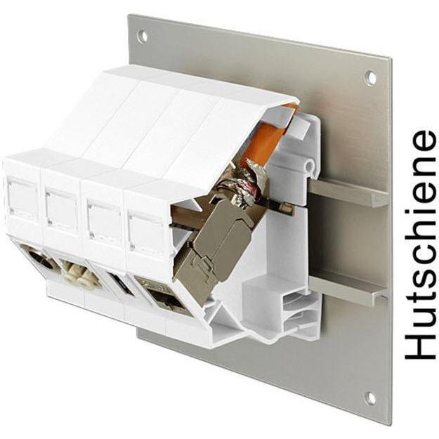 Thumbnail - Delock Keystone Halterung Gehäuse (Werkzeug), Kabel Zubehör, Weiss