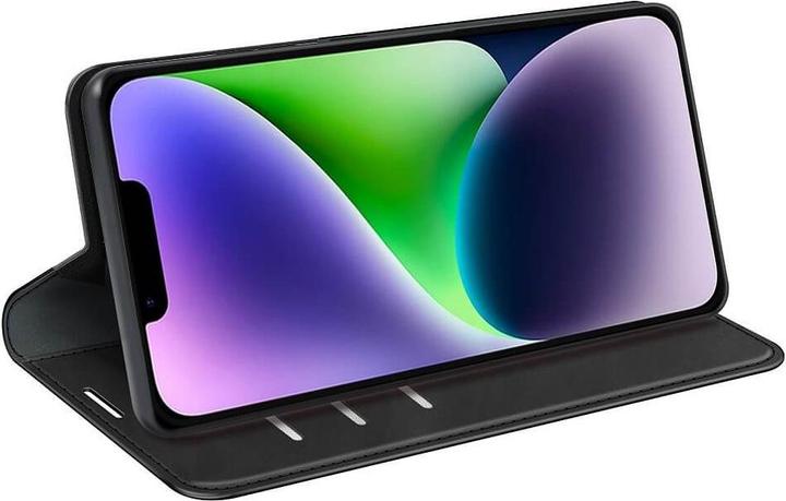 Produktbild Cover-Discount iPhone 15 - Stand Flip Case Hülle schwarz (Apple iPhone 15)