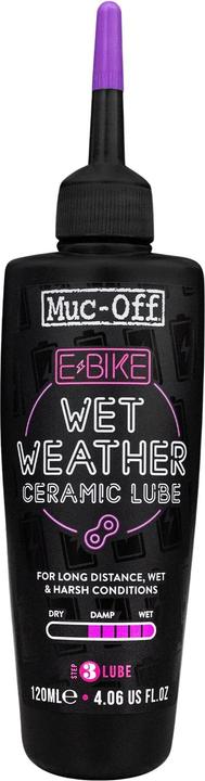 Muc-Off E-bike Bio Wet chain oil on ceramic basis (120 ml, Chain oil)