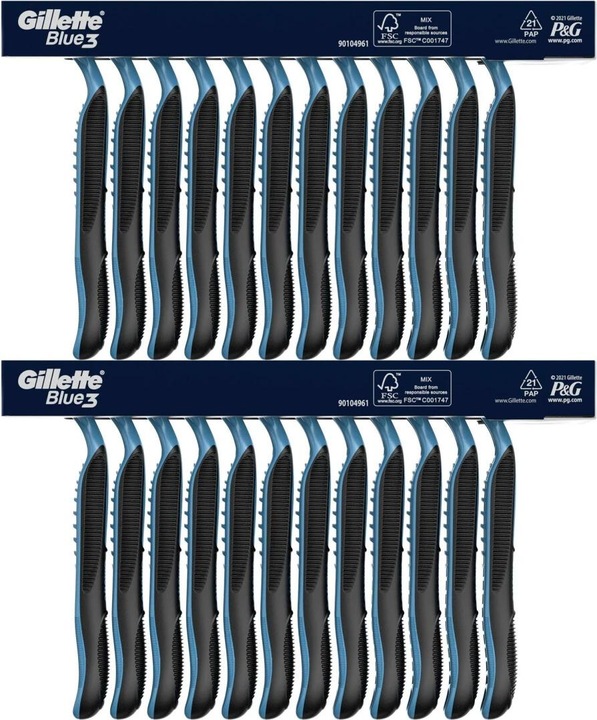 Actual product image Gillette Blue3 Smooth