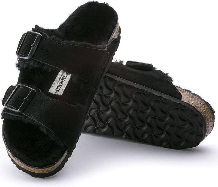 Actual product image Birkenstock Arizona suede lambskin normal - 63243 (41)