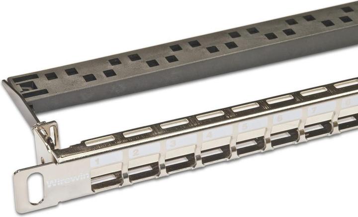 Produktbild Wirewin 24-Port 0.5 HE Patchpanel, geschirmt