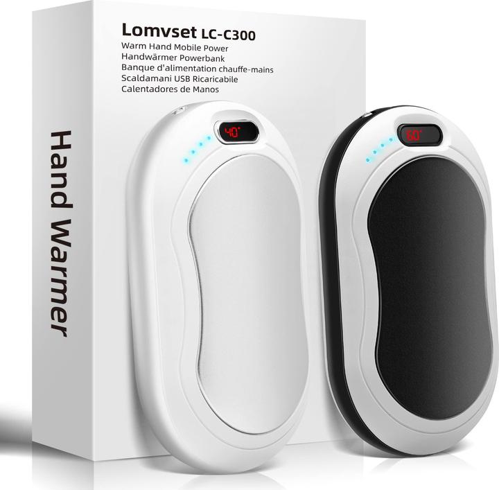 Actual product image Lomvset Electric Hand Warmer