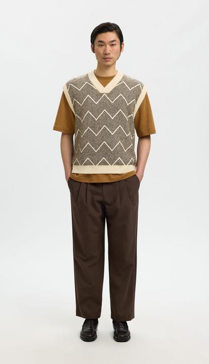 Actual product image Selected Relaxed Fit Strickweste (M)