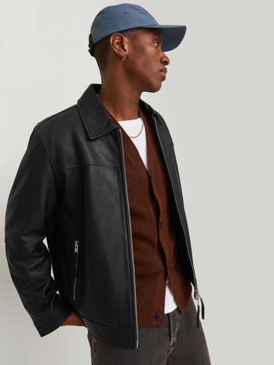 Immagine prodotto Jack & Jones Jorclean Leather Jacket Styd Aw24 (M)