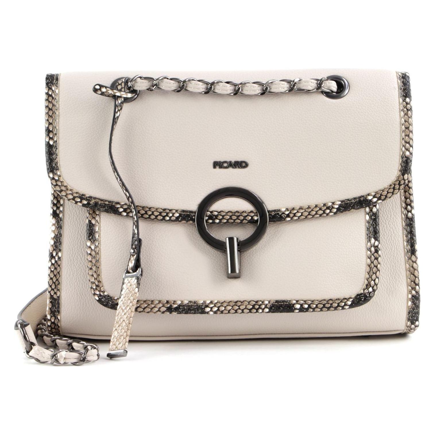 Picard, Damen, Handtasche, Savona Shoulder Bag, Mehrfarbig, Beige
