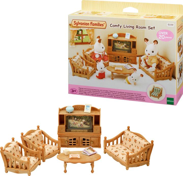 Image du produit Sylvanian Families Salon d'une maison de campagne