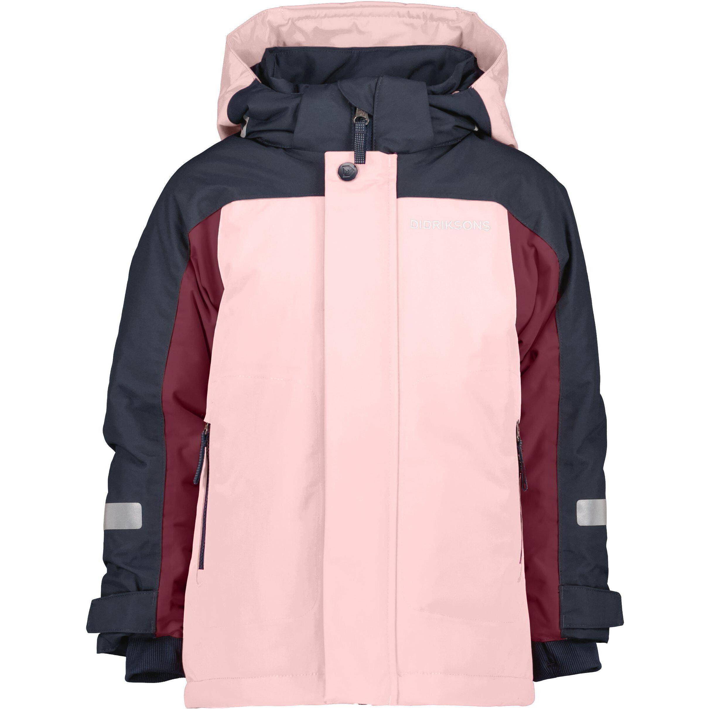 Didriksons, Unisex, Jacke, Kid's Neptun Jacket 3 (120 B), Rosa, 120 B