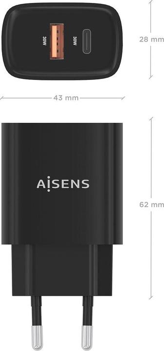 Produktbild Aisens A110-0953 (30 W, 2 Ports)