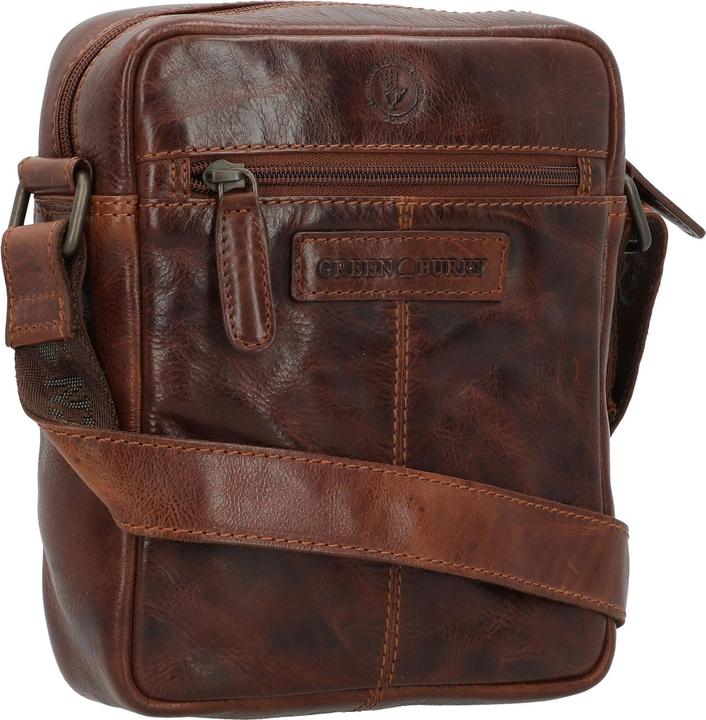 Immagine prodotto Greenburry Borsa a tracolla robusta in pelle 21 cm