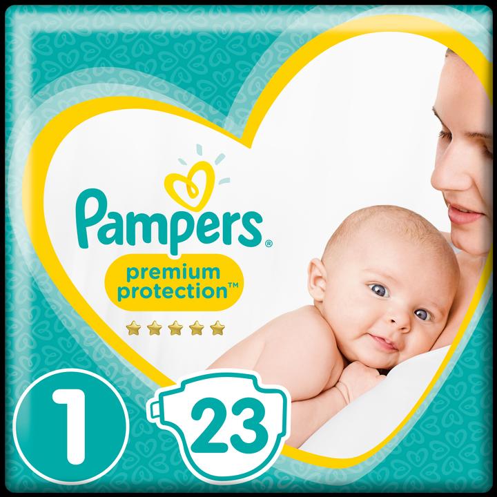 Pampers Premium Protection (Size 1, Pack, 23 Piece)