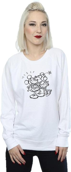 Produktbild Disney Mickey And Minnie Kiss Sketch Sweatshirt (L)