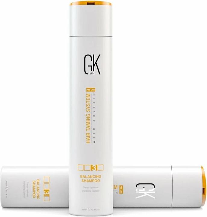 Produktbild Gk Hair Global Keratin 100% Organic Argan Oil Anti Frizz Hair Serum 1.69 Fl Oz/50ml (300 ml, Flüssiges Shampoo)