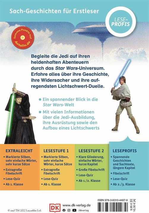 Actual product image SUPERLESER! Star Wars™ Die Geschichte der Jedi (German, Christina Brown, 2022)