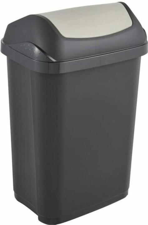 Actual product image keeeper swantje" waste bin, 25 litres, anthracite / grey (25 l)