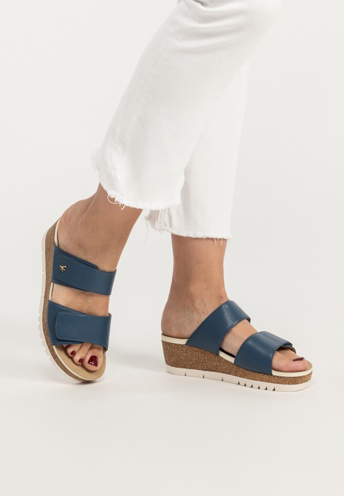 Actual product image Vitaform Pantoletten Damen Weite H Softnappaleder (38)