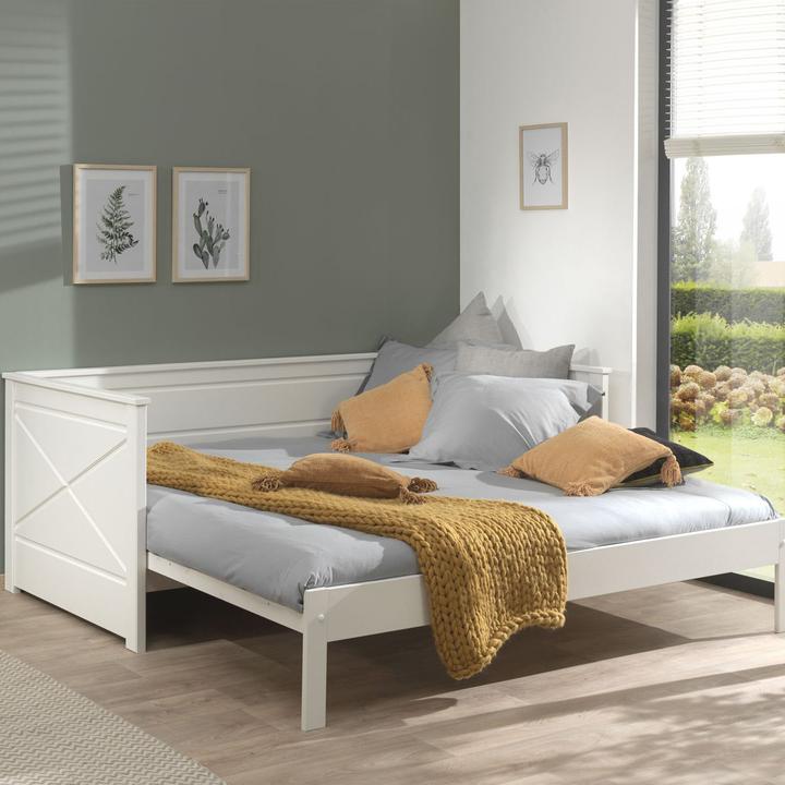 Produktbild Vipack Pino Ausziehbares Kojenbett Weiss (90 x 200 cm)