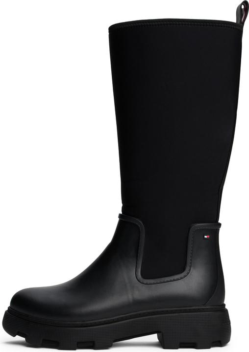 Actual product image Tommy Hilfiger Flag Long Warm Lining Rain Boots (37)