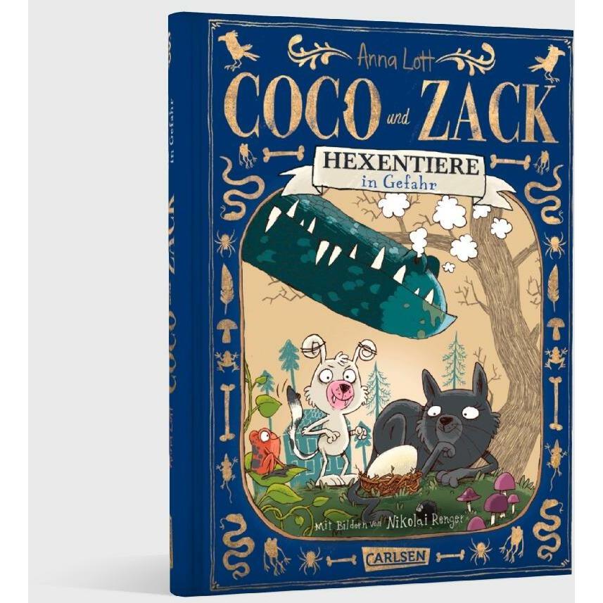 Thumbnail - Coco und Zack: Hexentiere in Gefahr, Kinderbücher von Anna Lott, Nikolai  Renger