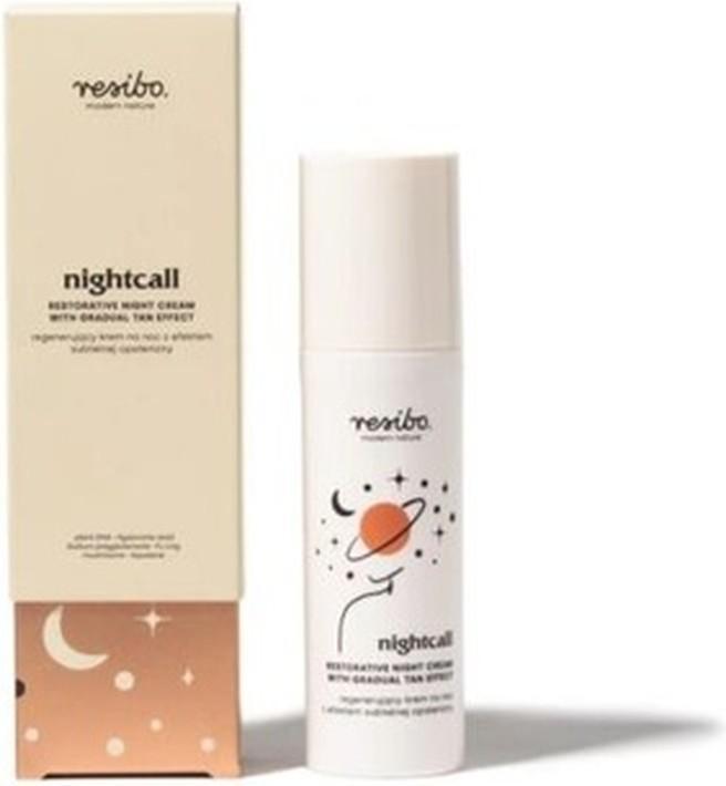 Produktbild Resibo Nightcall Restorative Night Cream with Gradual Tan Effect 50ml (Selbstbräunungscreme, 50 ml)