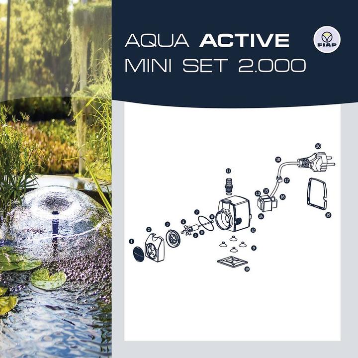 Image du produit Fiap Pompe pour jeux d'eau