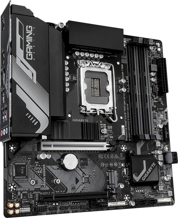 Image du produit Gigabyte B760M GAMING X DDR4 GEN5/LGA 1700/mATX (LGA 1700, Intel B760, mATX)