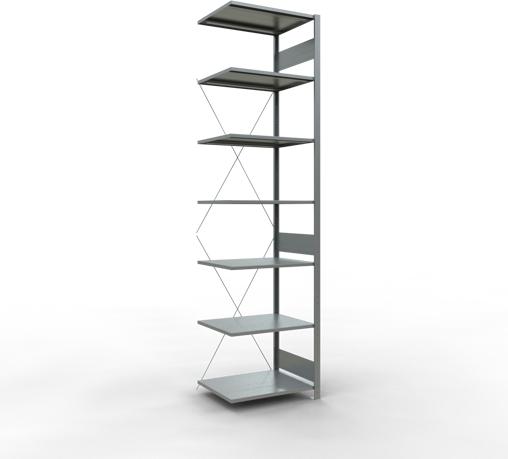 Actual product image Schulte Lagertechnik MULTIplus150 boltless bay system with cross brace