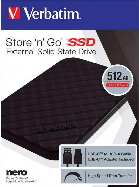 Produktbild Verbatim Store n Go (0.51 TB)