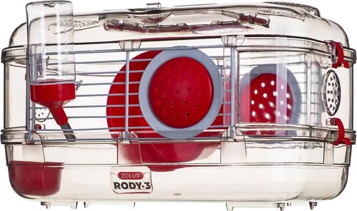 Actual product image Zolux cage RODY3 MINI red (206011)