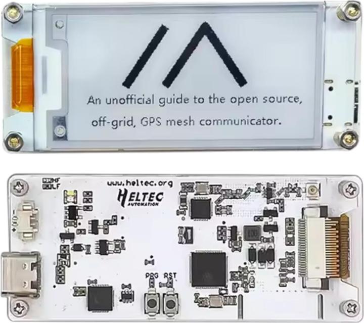 Actual product image Heltec Automation Wireless Paper ESP32-S3 E-Ink 2.13 Zoll LoRa BLE 863–870 MHz