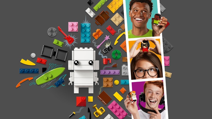 Actual product image LEGO Go Brick Me (41597, LEGO Brickheadz)