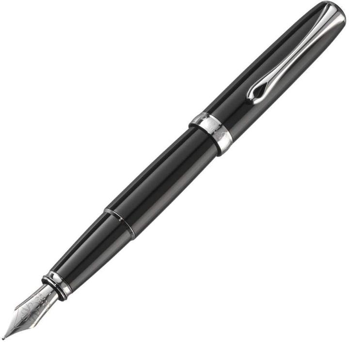 Actual product image Diplomat Fountain pen Excellence A2 lacquer black F (1x)