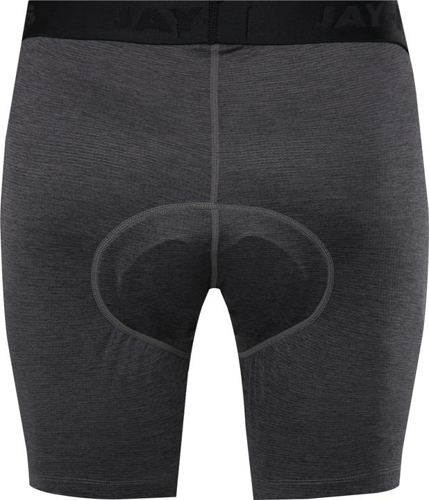 Produktbild Jay-Pi grosse Grössen Fahrradunterhose, integriertes Sitzpolster stahlgrau 3XL 802612102-3XL (3XL)