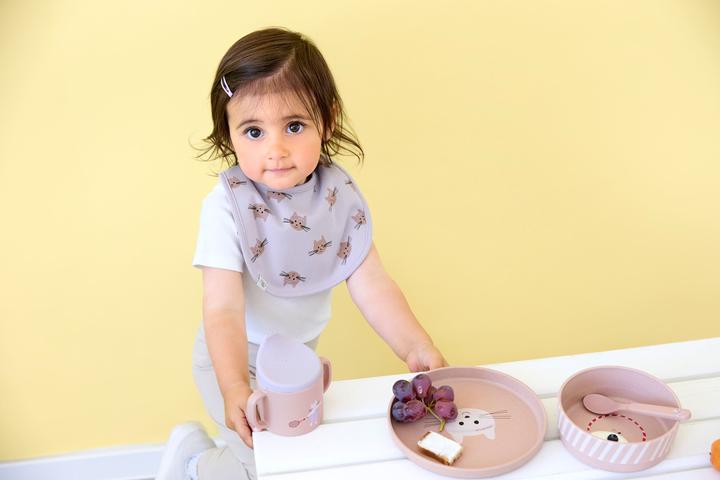 Produktbild Lässig Kinderlöffel Tiny Team Cat 4 Stück, Braun