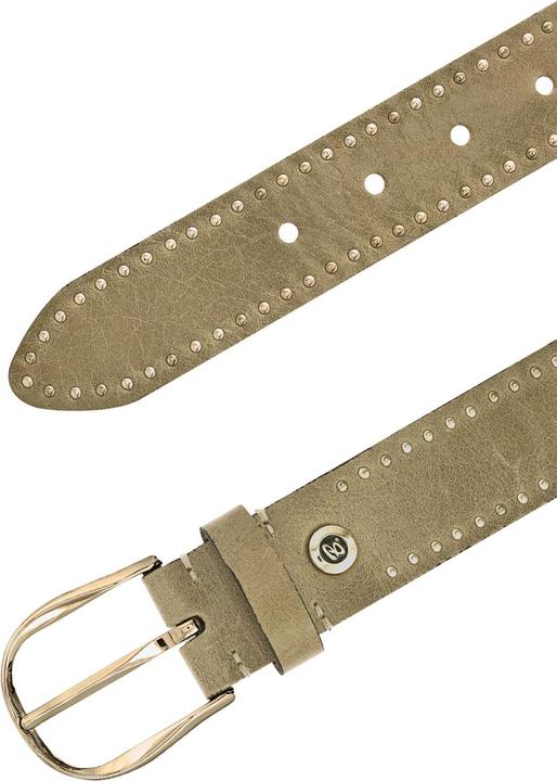 Actual product image B.Belt Studded leather belt (105)