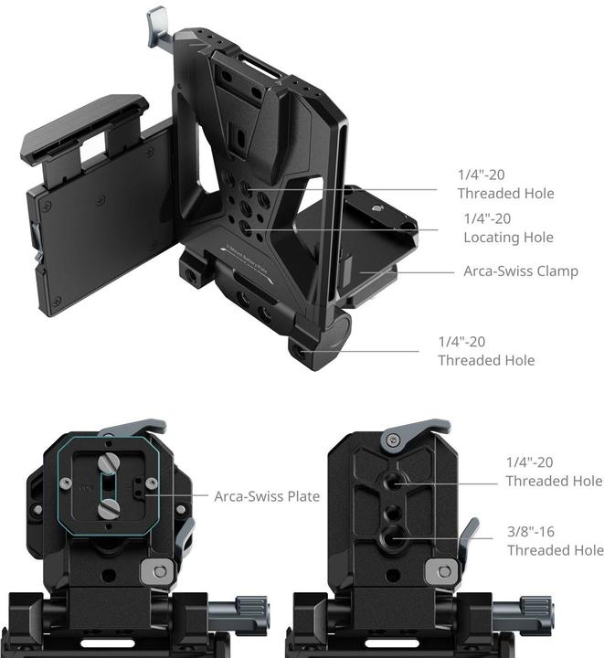 Produktbild SmallRig V-Mount Akku-Montageplatten-Kit (Pro), Produkttyp