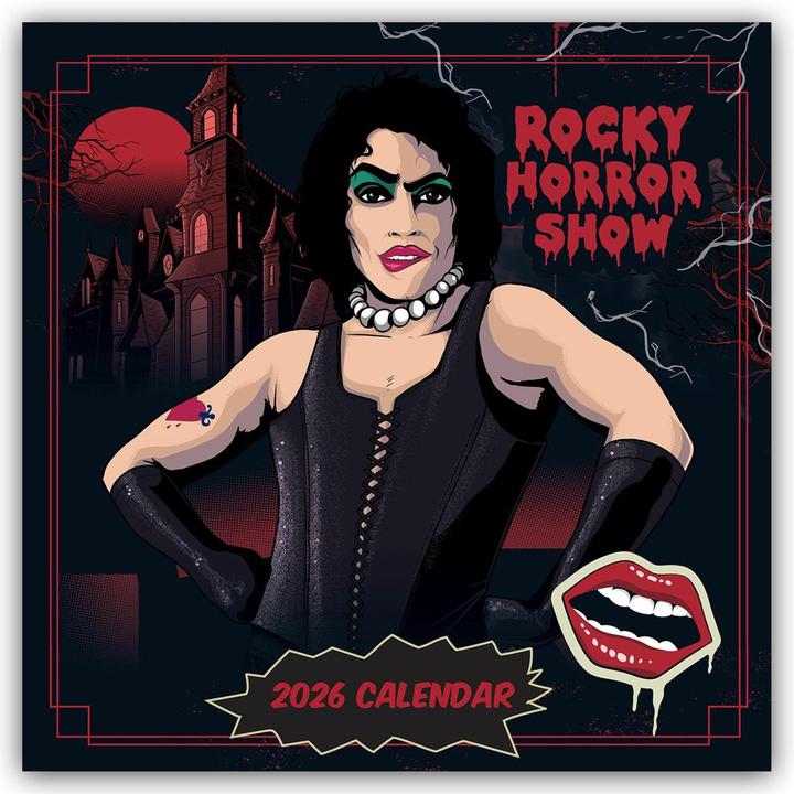 Produktbild Rocky Horror Show 2026 - Wandkalender (30.5 x 30.5 cm)