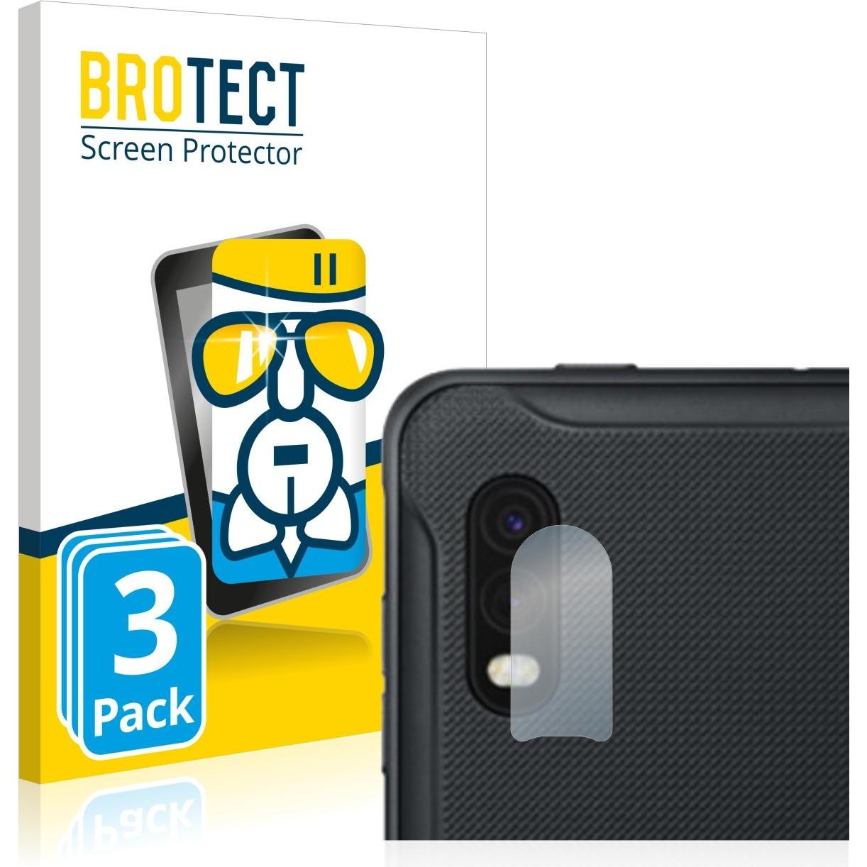 Thumbnail - BROTECT AirGlass Panzerglasfolie (3 Stück, Samsung Galaxy Xcover Pro), Smartphone Schutzfolie, Transparent