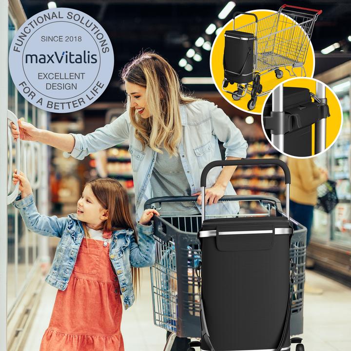 Actual product image MaxVitalis Shopping trolley with cooling function