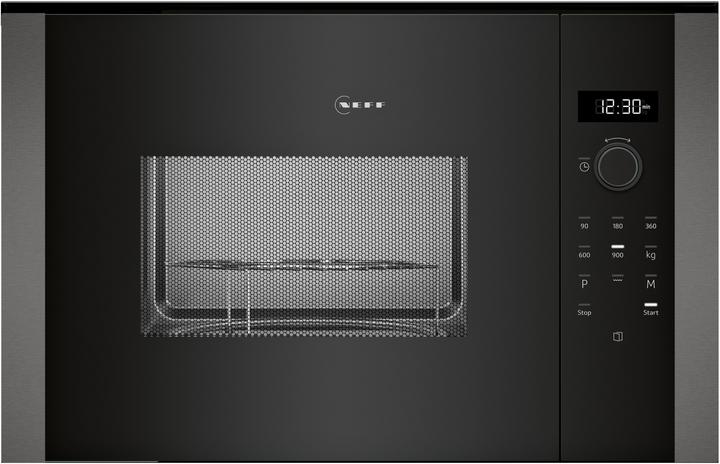 Image du produit Neff N 50, Micro-ondes encastrable, 59 x 38 cm, Gris graphite, HLAGD53G0