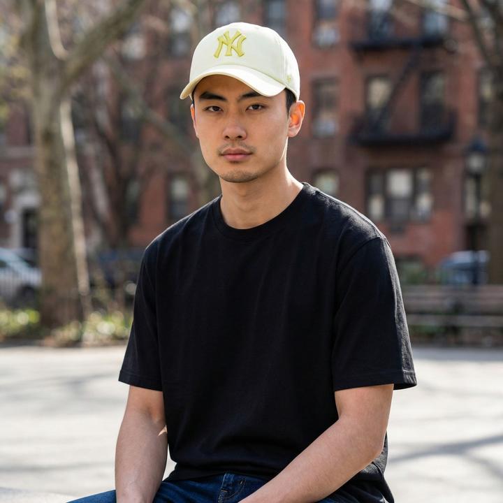 Produktbild 47 Brand Strapback Cap - Clean Up New York Yankees Hell Helb