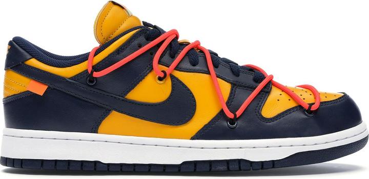 Produktbild Nike Dunk Low Off-White University Gold (39)