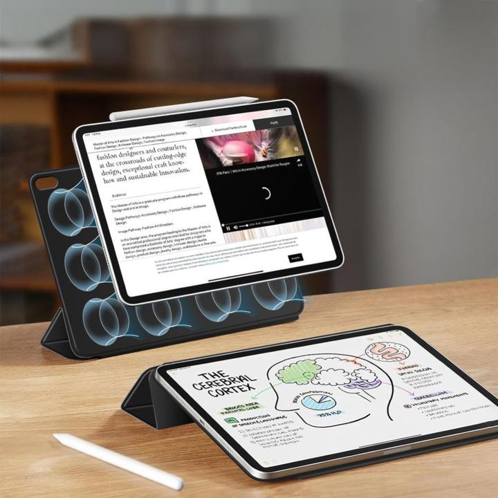 Produktbild 4Kom Tech-Protect Smartcase Magnetic für iPad Air 13" 2024 / 2025 - Schwarz (Apple iPad Air 13 2024, Apple iPad Air 13 2025)