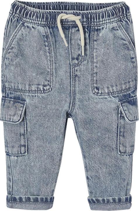 Actual product image Vertbaudet Baby Cargojeans mit Dehnbund (80)