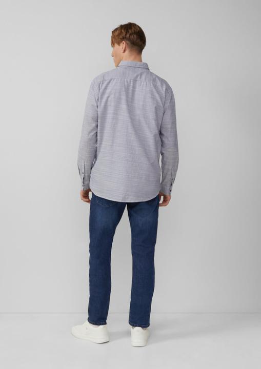Immagine prodotto S.Oliver Hemd Regular Fit: Gestreiftes Hemd mit Logo-Stickerei (S)