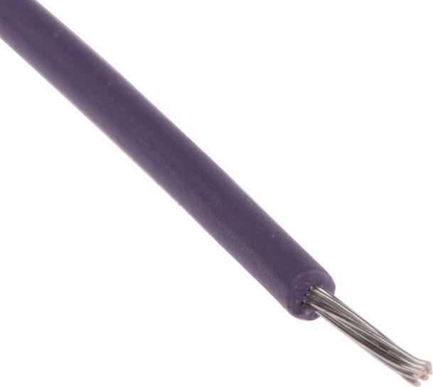 Produktbild RS PRO UL3239 Hook-up wire 24AWG Violet 100m (100 m)