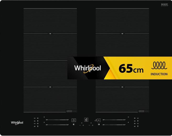 Image du produit Whirlpool WFS8865NE (65 cm, Table de cuisson à induction)
