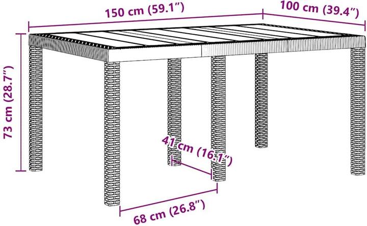Produktbild vidaXL Garten Essset