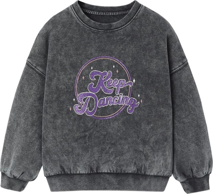 Produktbild Vertbaudet Mädchen Sport-Sweatshirt mit Glitzer (92)